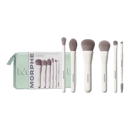 Along for the Glide 6-Piece Travel Brush Set