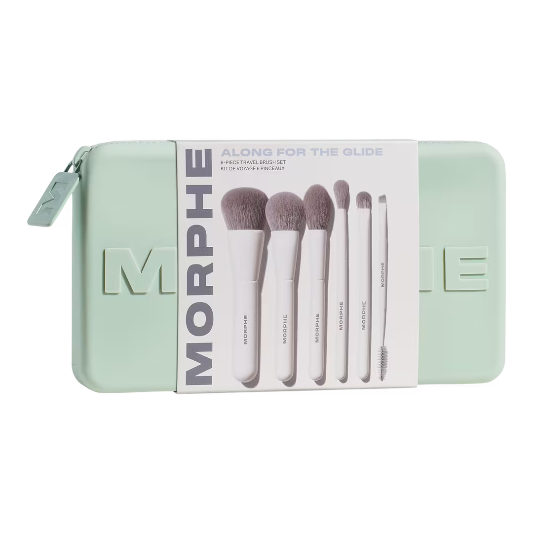 Along for the Glide 6-Piece Travel Brush Set